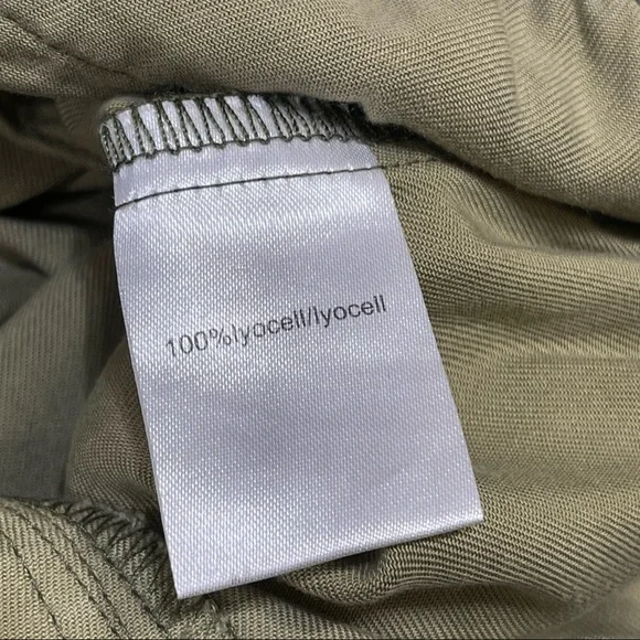 NWT Pam & Gela Camo Cargo Pants with Belt Size S Multicolor - Picture 10 of 13